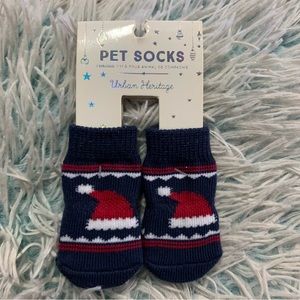 Urban heritage | holiday pet socks size small